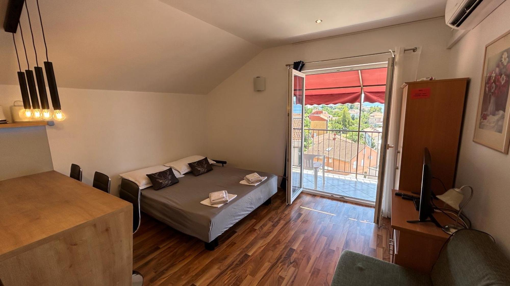 Apartman Senka Подгора Экстерьер фото